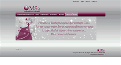 Desktop Screenshot of msayasociados.com.ar