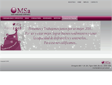 Tablet Screenshot of msayasociados.com.ar